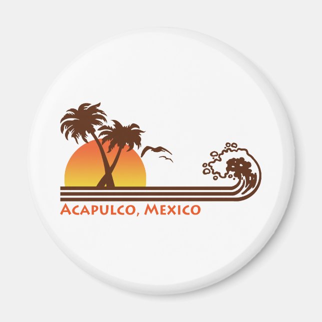 Acapulco Mexico Magnet (Front)