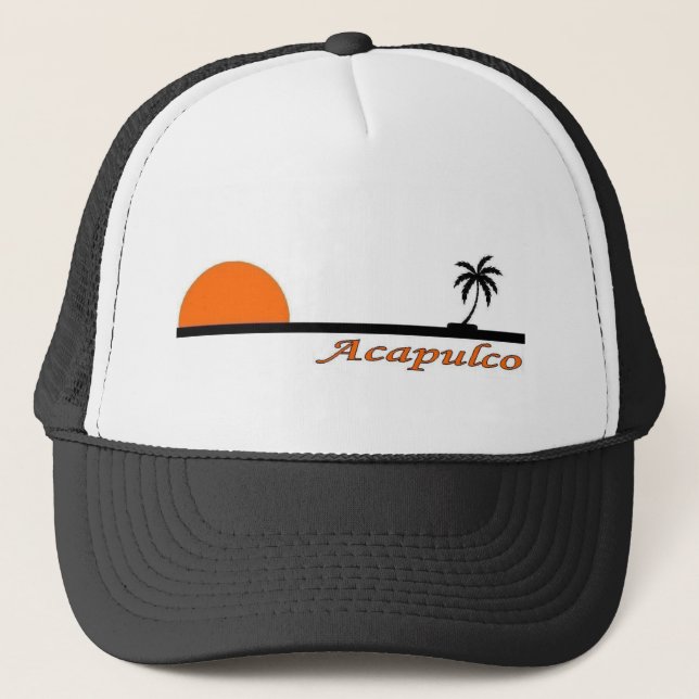 Acapulco, Mexico Trucker Hat (Front)