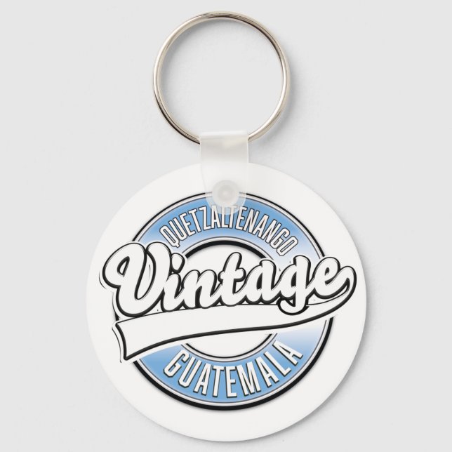 Acapulco Mexico vintage logo Keychain (Front)