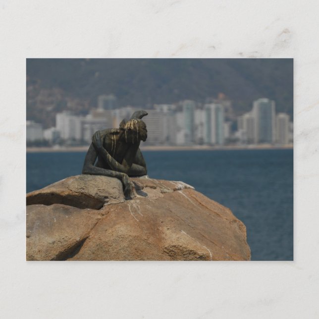 Acapulco skyline 1 postcard (Front)