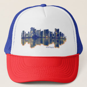 Acapulco Skyline Trucker Hat