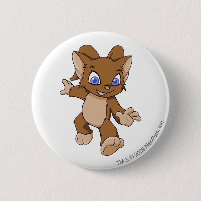 Acara Brown 6 Cm Round Badge (Front)