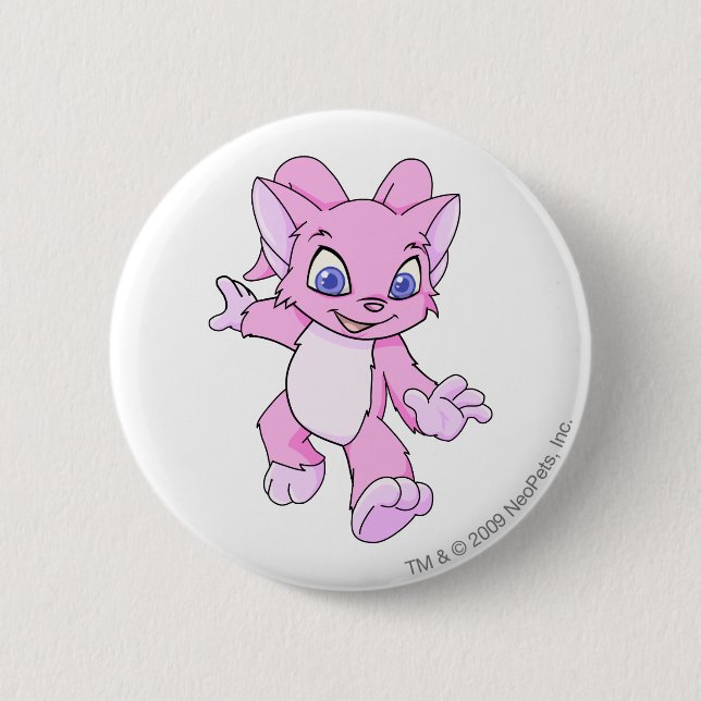 Acara Pink 6 Cm Round Badge (Front)