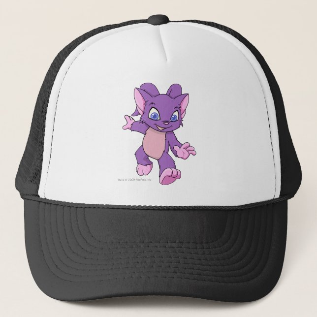 Acara Purple Trucker Hat (Front)