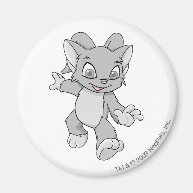Acara Silver Magnet (Front)