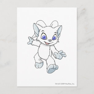 Acara White Postcard