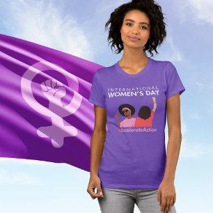 Accelerate Action International Women's Day 2025 T-Shirt