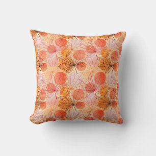Accent Pillow-Autumn Leaves Cushion
