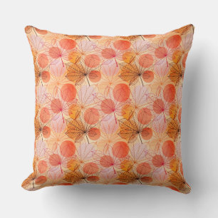 Accent Pillow-Autumn Leaves Cushion