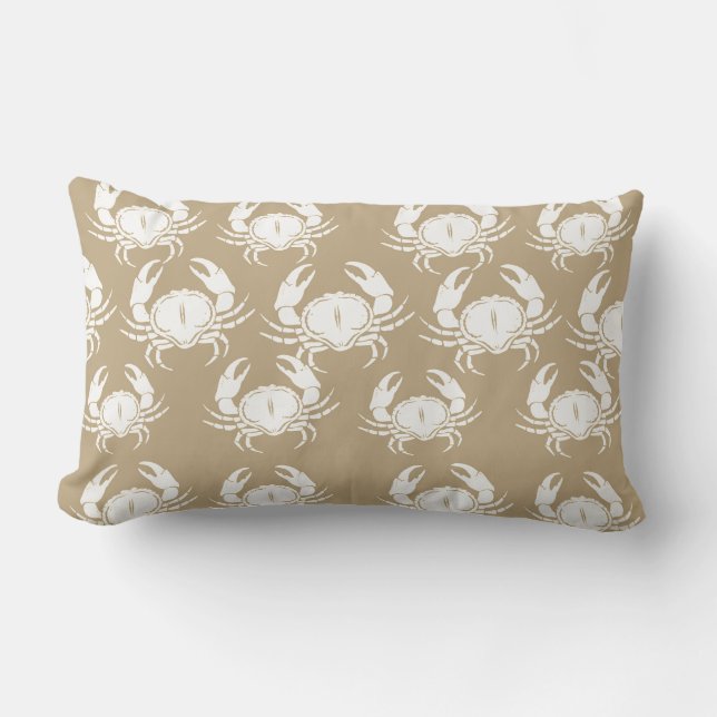Accent Pillow-Crabs Lumbar Cushion (Front)
