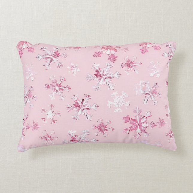 Accent Pillow & cushion that brings pink  dreams (Front)