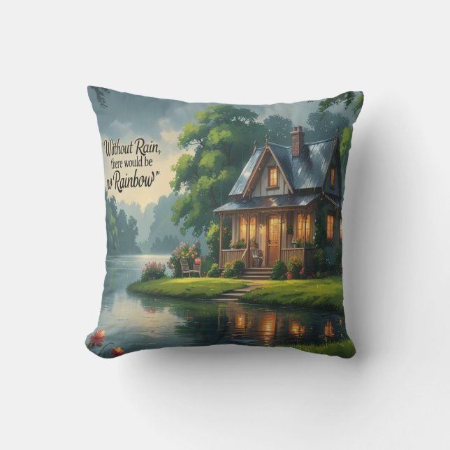Accent Pillow-Inspirational. Cushion (Front)