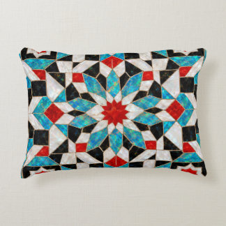 Accent Pillow, moroccan zellige Decorative Cushion