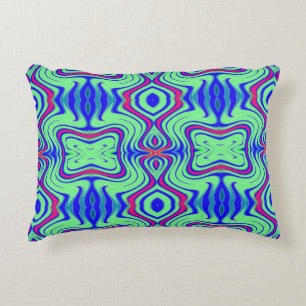 Accent Pillow, Multicolor trendy pattern  Accent P Decorative Cushion