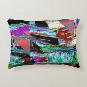 Accent Pillow – Neon Pulse