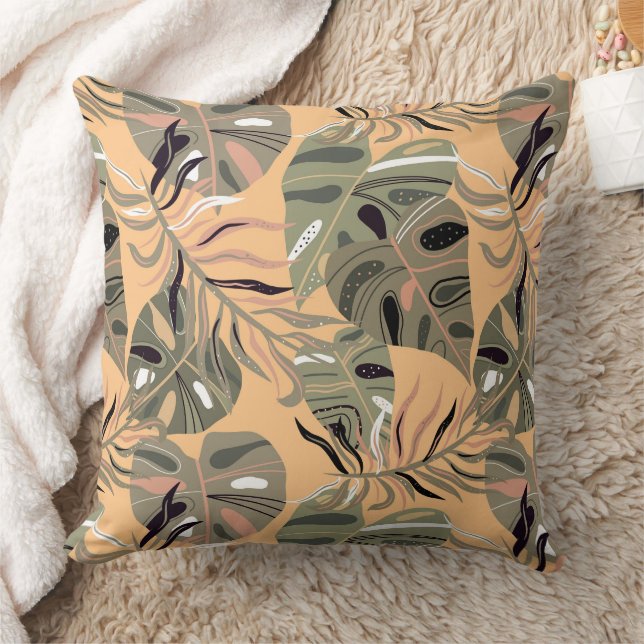 Accent Pillow Tropical Print (Blanket)