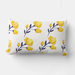 Accent Pillow-Tulips Lumbar Cushion