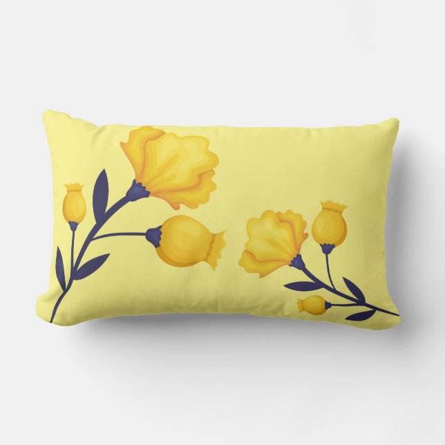 Accent Pillow-Tulips Throw Pillow (Front)