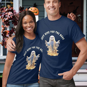 Accented Ghostly Glow Halloween Personalised T-Shirt