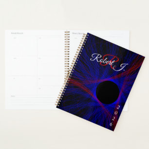 Accented Triangle Geometric Spiral Planner