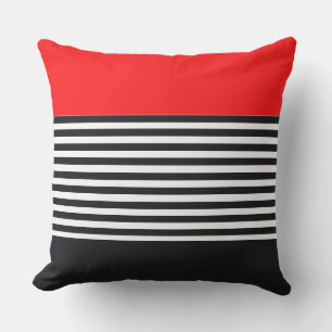 Accented With Bright Red Cushion