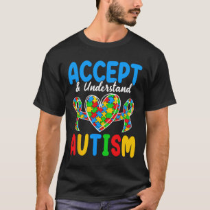 Accept And Understand Autism Day  T-Shirt