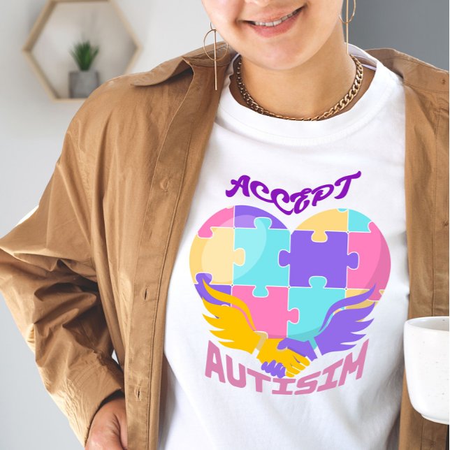 Accept Autism  Tri-Blend Shirt (Creator Uploaded)