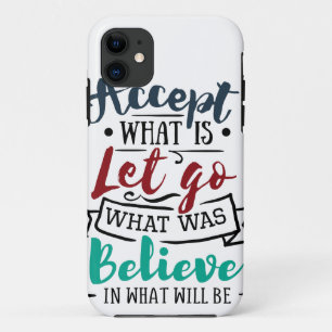 Accept Let Go Believe Case-Mate iPhone Case