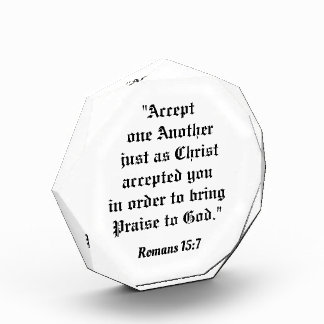 ACCEPT ONE ANOTHER  PHOTO BLOCK