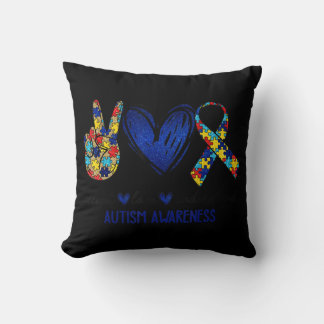 Accept Understand Love Autism Awareness  Autism Mo Cushion
