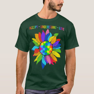 Accept Understand Love Autism T-Shirt