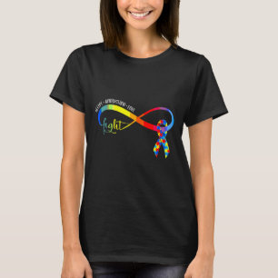 Accept Understand Love Ribbon Puzzle Fight Autism T-Shirt