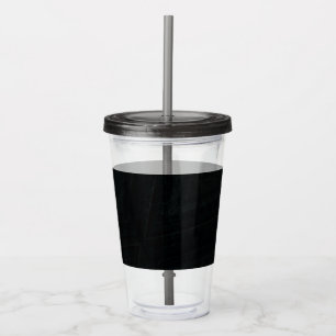 Acceptance   Dark Abstract Texture Acrylic Tumbler