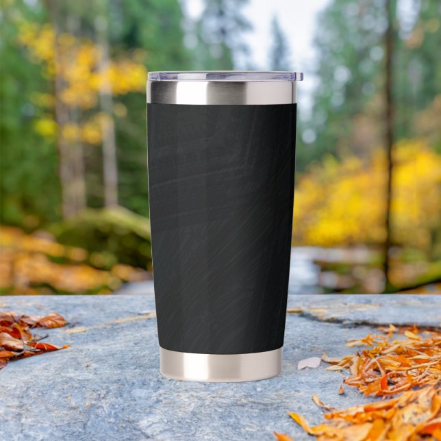 Acceptance | Dark Abstract Texture Insulated Tumbler (Outdoor)