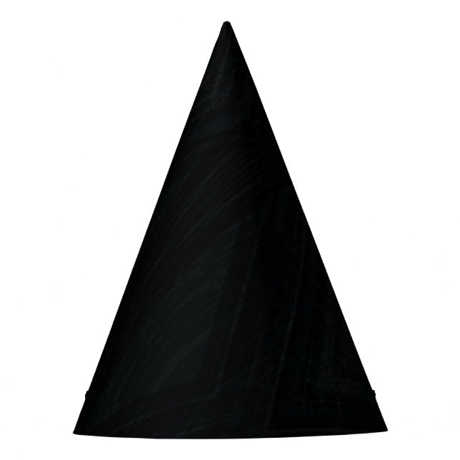 Acceptance | Dark Abstract Texture Party Hat (Front)