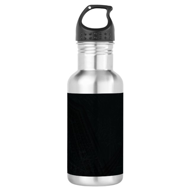 Acceptance | Dark Gothic Texture 710 Ml Water Bottle (Front)