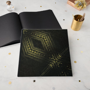 Acceptance Dark Gothic Texture Guest Book