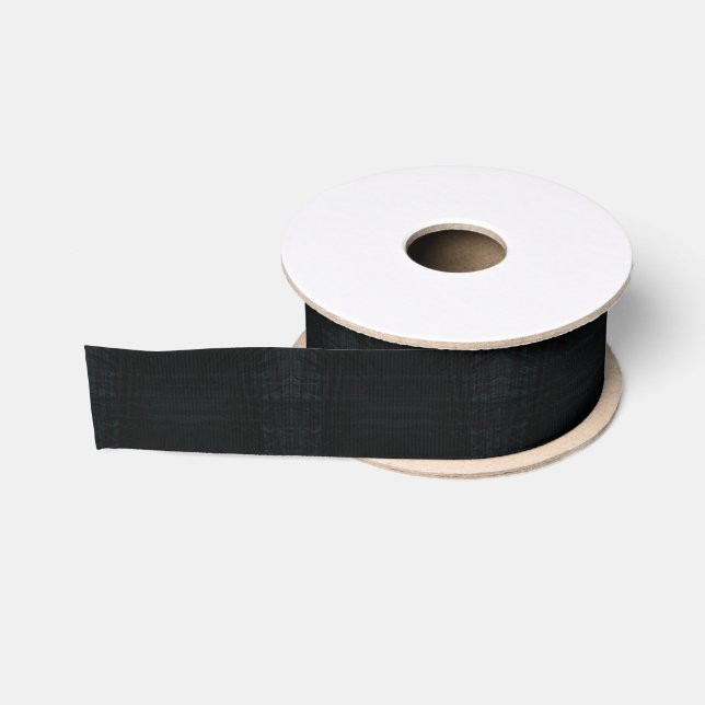Acceptance | Dark Shibori Texture Grosgrain Ribbon (Spool)