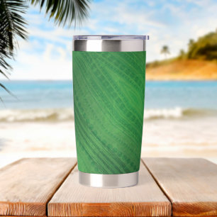 Acceptance   Green Eclectic Boho Pattern Insulated Tumbler