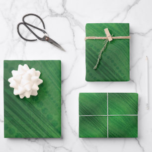 Acceptance   Green Eclectic Boho Pattern Wrapping Paper Sheet