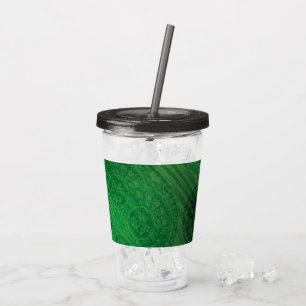 Acceptance   Green Meditation Medallions Acrylic Tumbler
