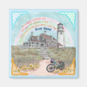 Acceptance Lighthouse  Magnet
