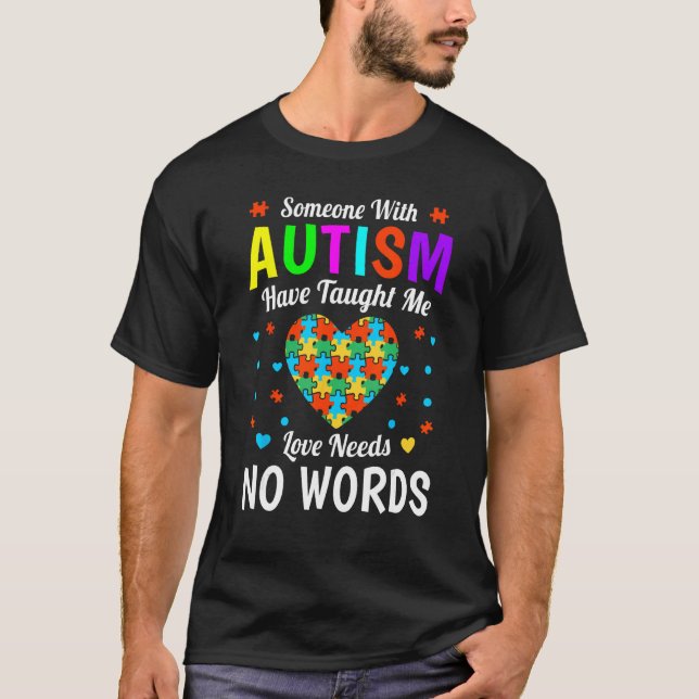 Acceptance Of Autism Infinity Autistic Pride Neuro T-Shirt (Front)