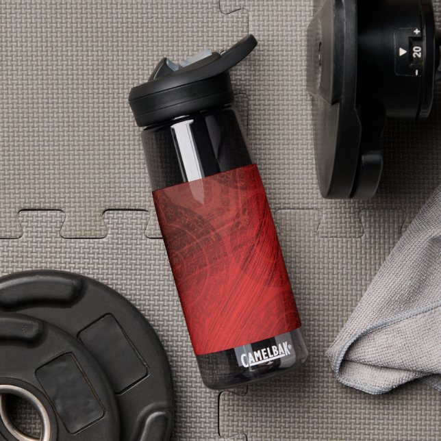 Acceptance | Red Meditation Medallions Water Bottle (Gym)