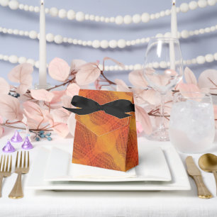 Acceptance   Red Orange Yellow Boho Medallions Favour Box