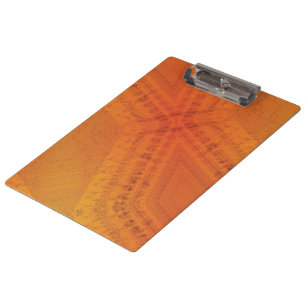 Acceptance   Red Orange Yellow Shibori Pattern Clipboard