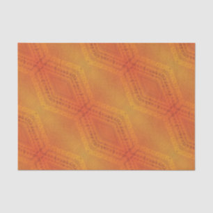 Acceptance Red Orange Yellow Shibori Pattern Tissue Paper