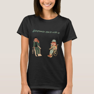 Acceptance Starts With Us - Empowerment And Inclus T-Shirt