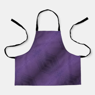Acceptance   Violet Eclectic Boho Pattern Apron