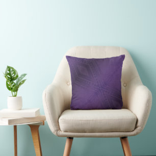 Acceptance   Violet Eclectic Boho Pattern Cushion
